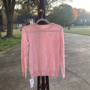 pink sweater